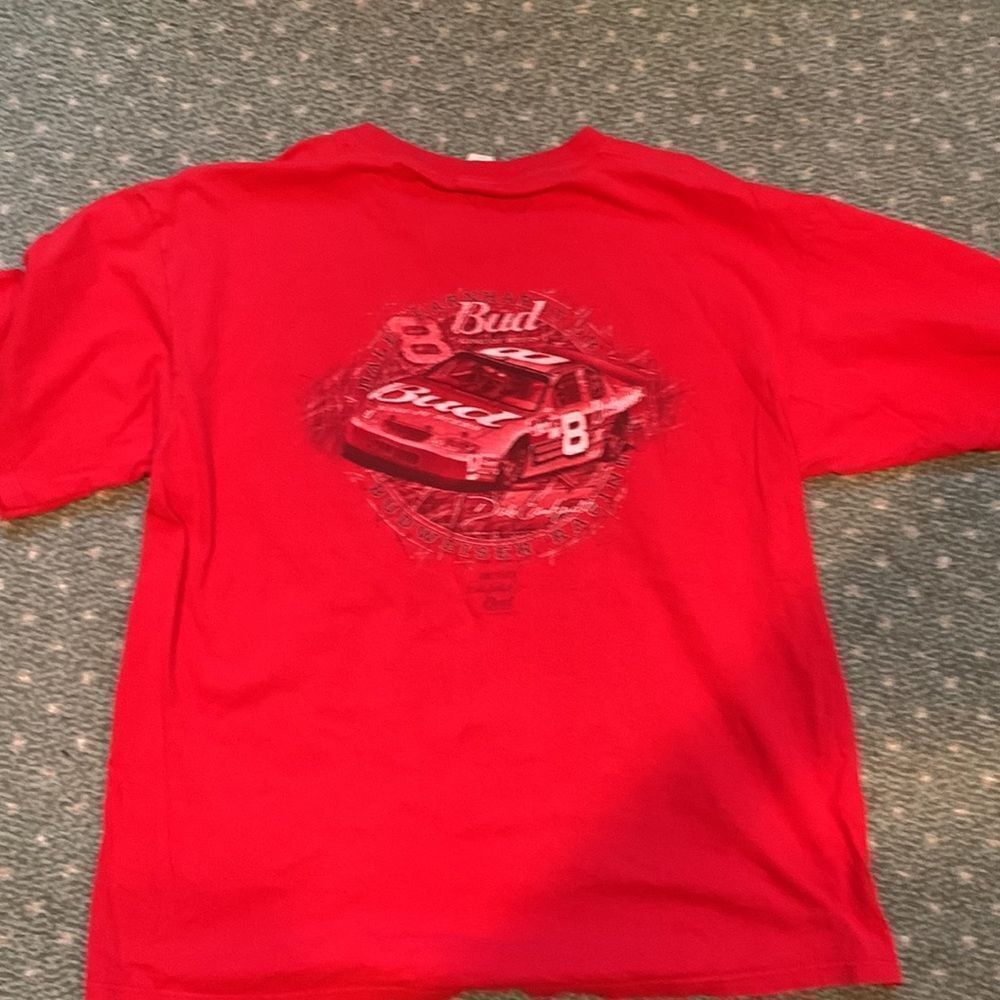 Y2K NASCAR Dale Earnhardt Jr Budweiser‎ Racing T-Shirt - Picture 4 of 5